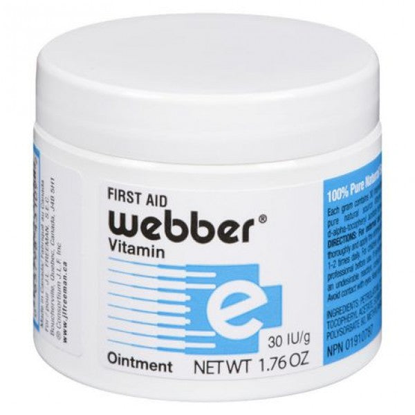 Webber Vitamin E First Aid Cream, 50g