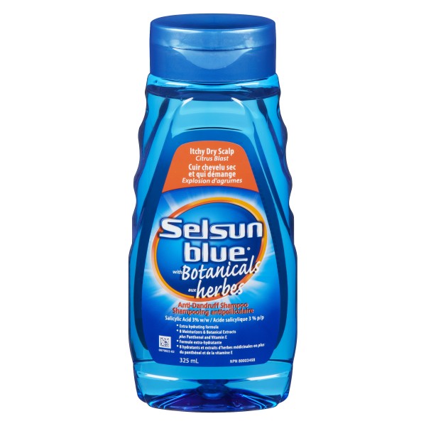 Selsun Blue Botanicals Itchy Dry Scalp Shampoo - Citrus Blast