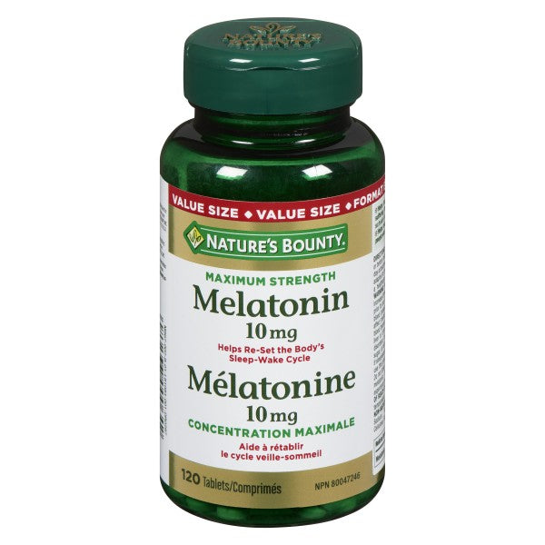 Nature's Bounty Maximum Strength Melatonin