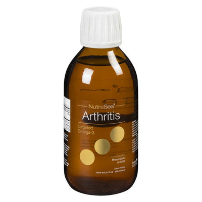 Nature's Way NutraSea Arthritis Targeted Omega-3 Liquid, Citrus - 200 ml