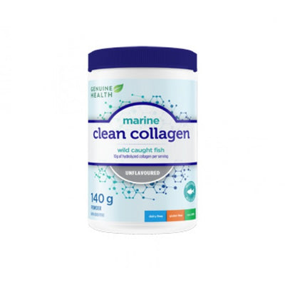 Genuine Health Marine Clean Collagen Powder,  Unflavoured - 140 g