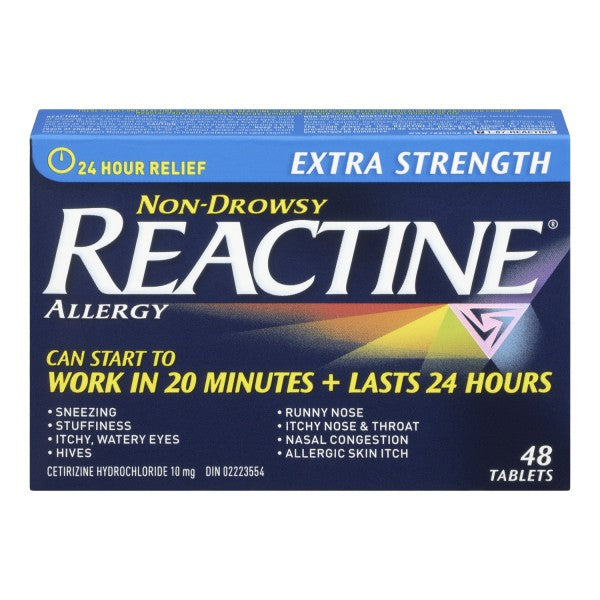 Reactine Allergy Extra Strength, 48 Tablets