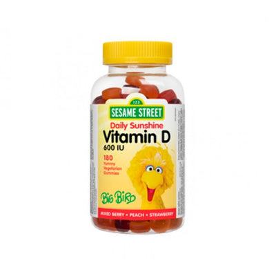 Webber Naturals Sesame Street Daily Sunshine Vitamin D3 Gummies
